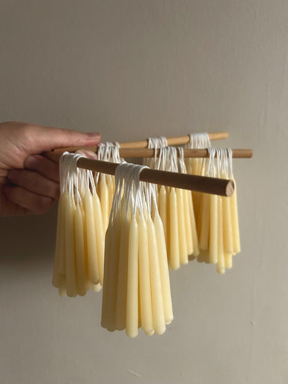 Beeswax Tiny Taper Advent set