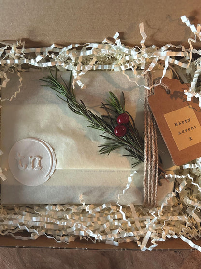 Beeswax Tiny Taper Advent set