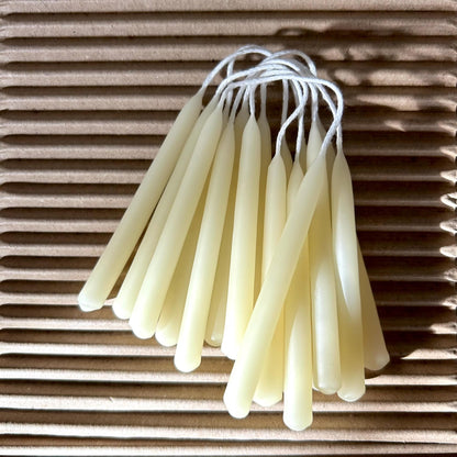 Beeswax Tiny Taper Advent set